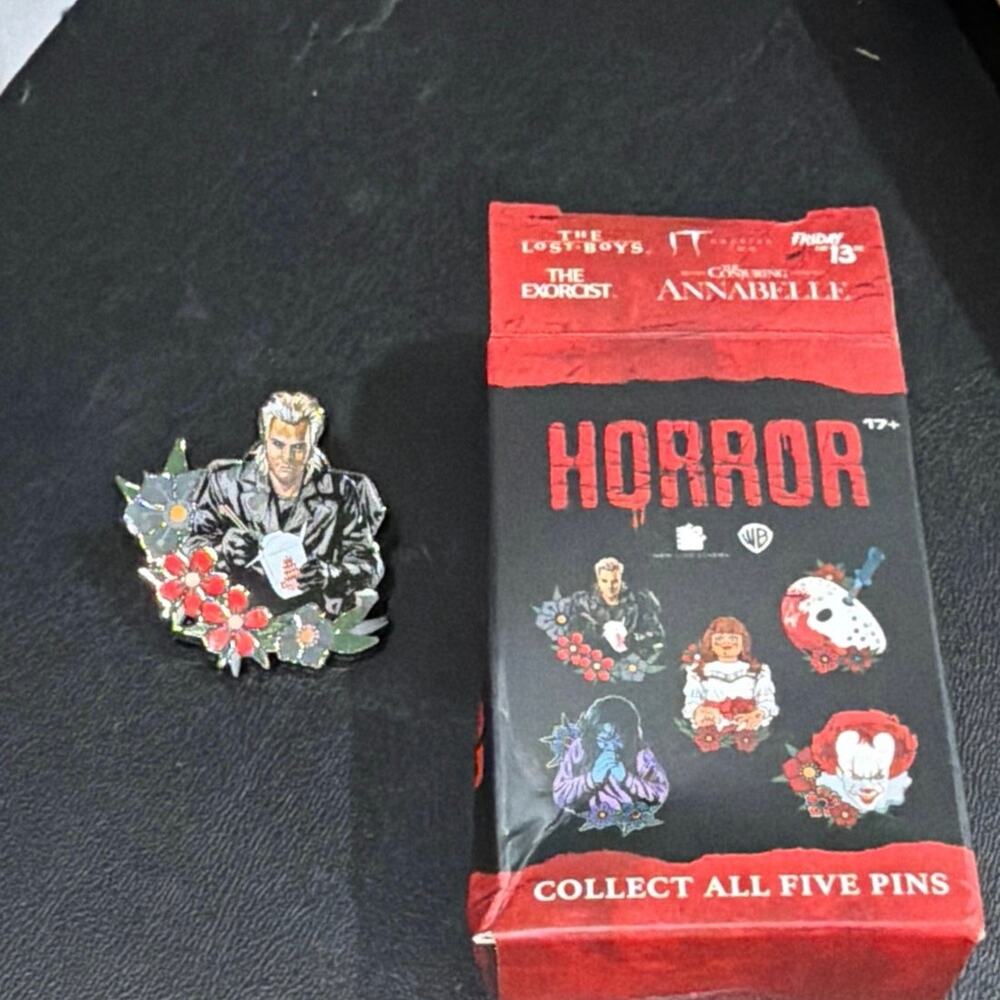 WB Horror Floral Blind Box The Lost Boys Pin